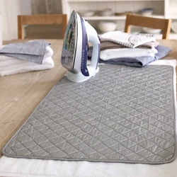 Table Top Ironing Mat Laundry Pad Portable Travel Clothes Protector Board Press Heat Blanket Iron Board Alternative Cover