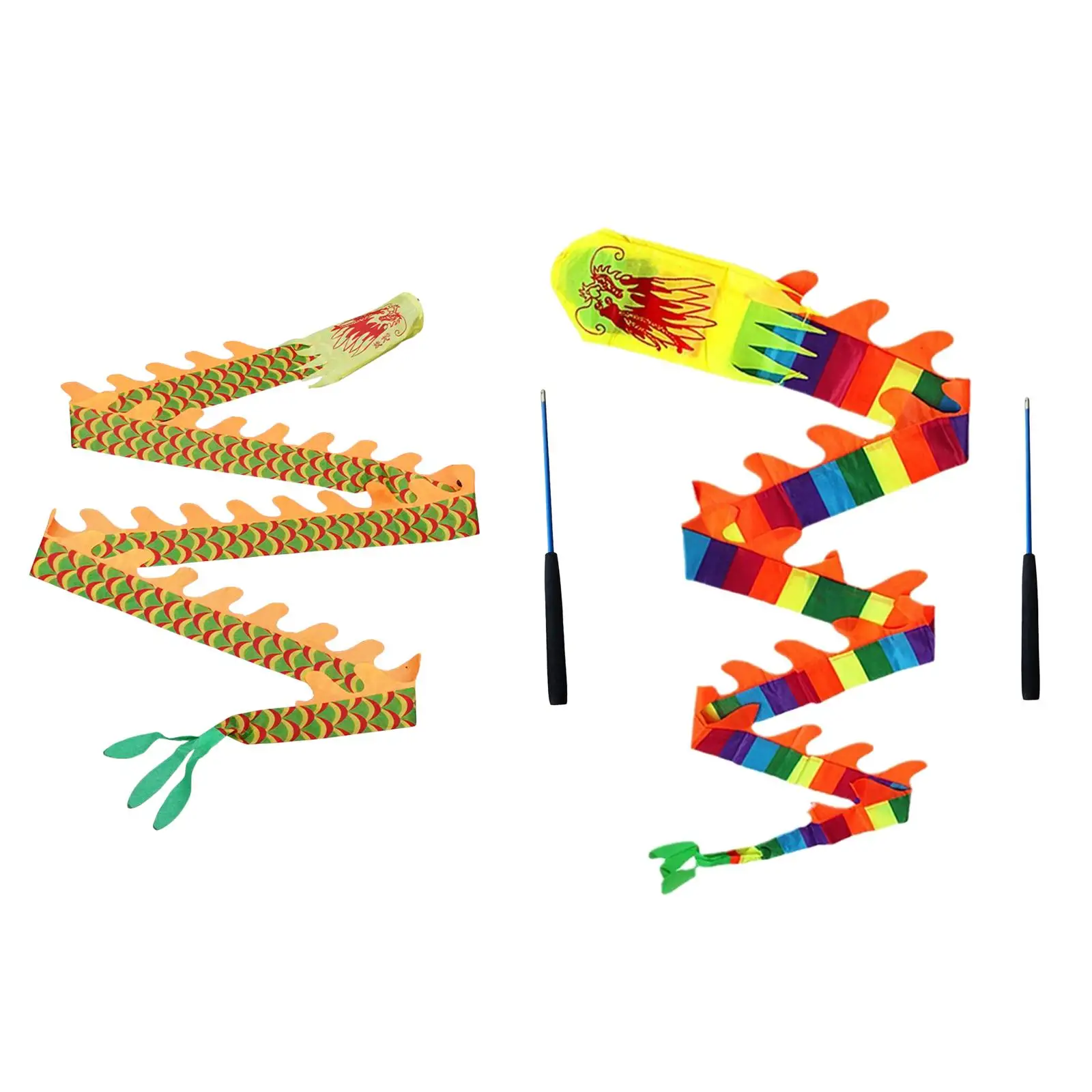 ドラゴンリボン ダンスリボン、ストリーマーデコレーション アーティスティックリボン、ドラゴンポイ