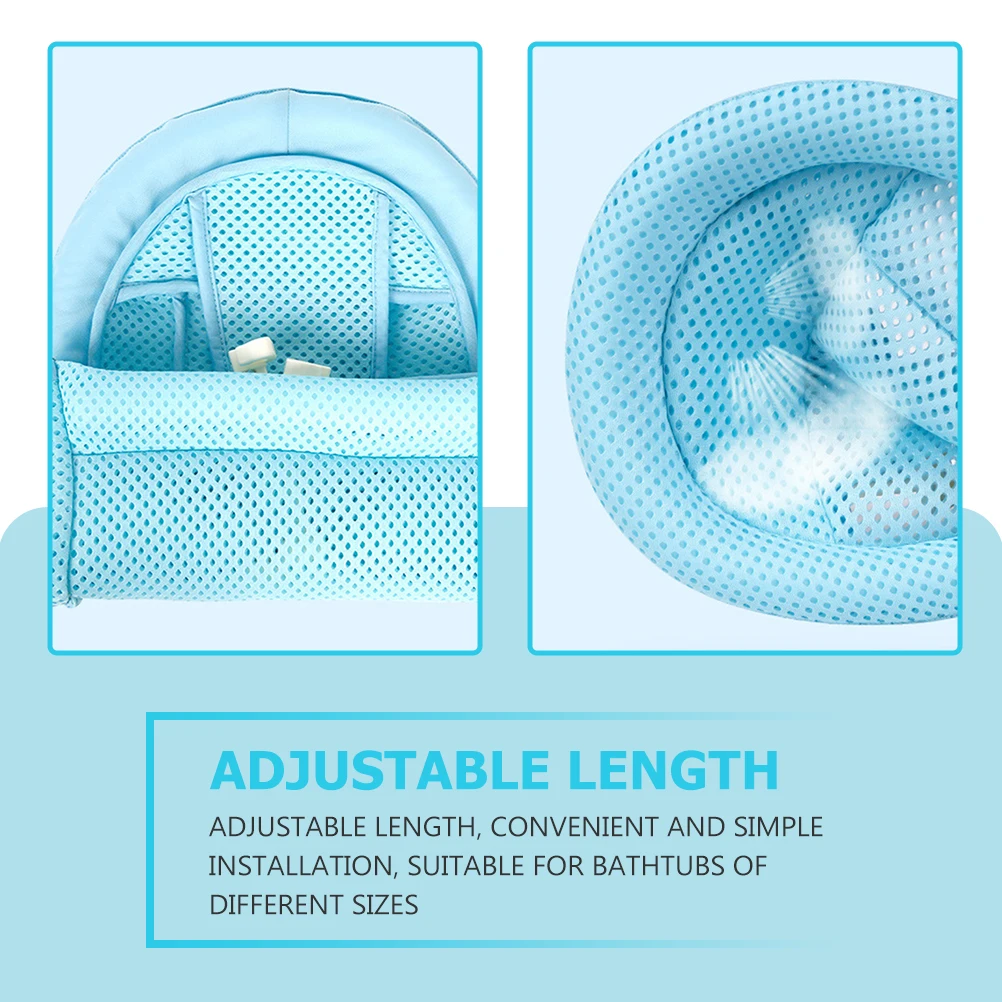 

Baby Bathtub Infant Shower Newborn Foldable Bath Seat Comfortable Bathtub Seat Adjustable For Small