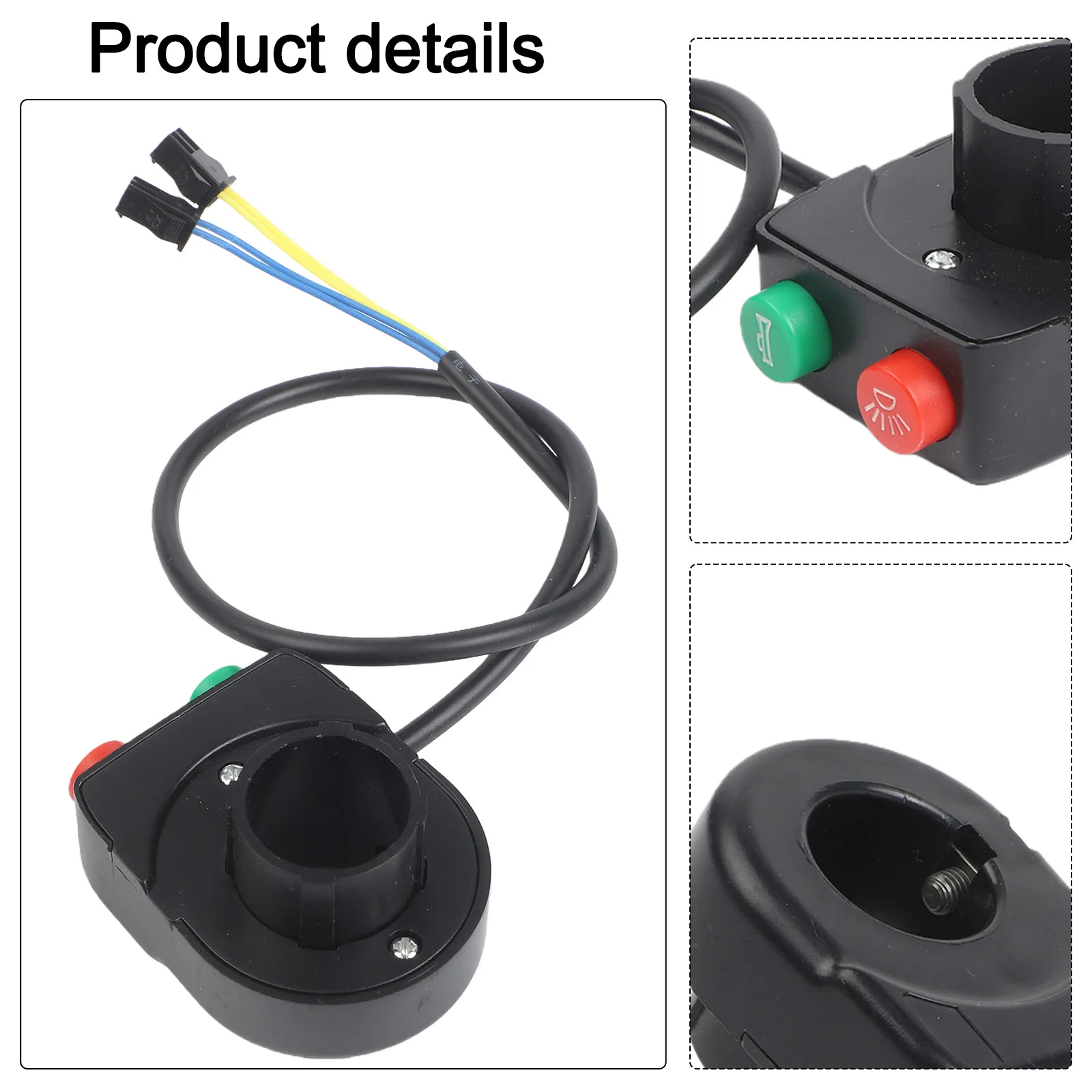 

Кнопка-переключатель для мотоциклетной фары 22 мм, два в одном, совместима с квадроциклами и мотоциклами, для прямой установки.