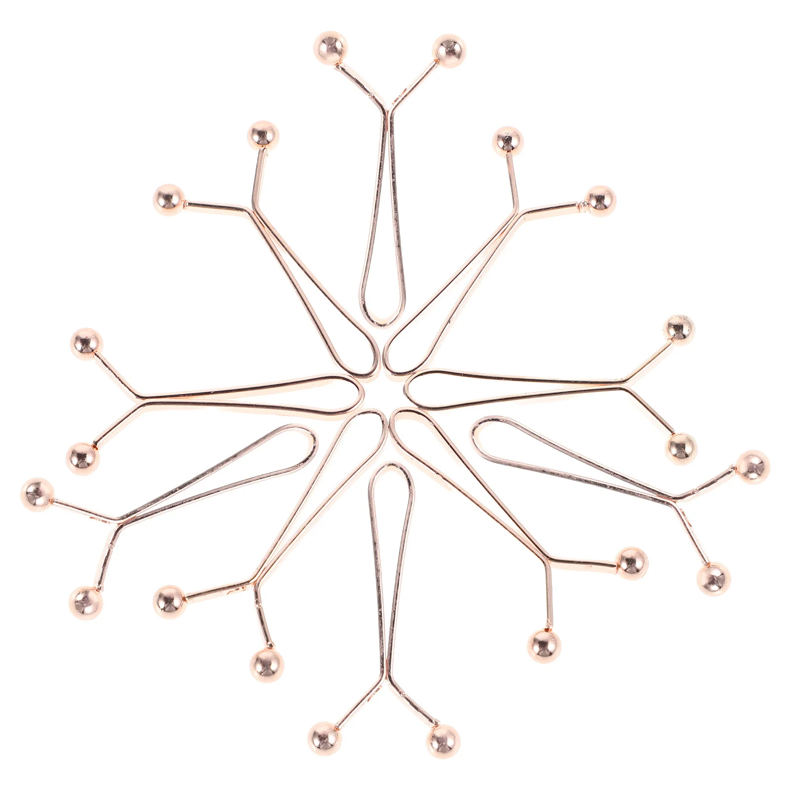 

10Pcs Hijab Scarf Pins for Women Metal Clip Closure Reusable Shawl Fastener Simple Elegant Daily Wear Essential