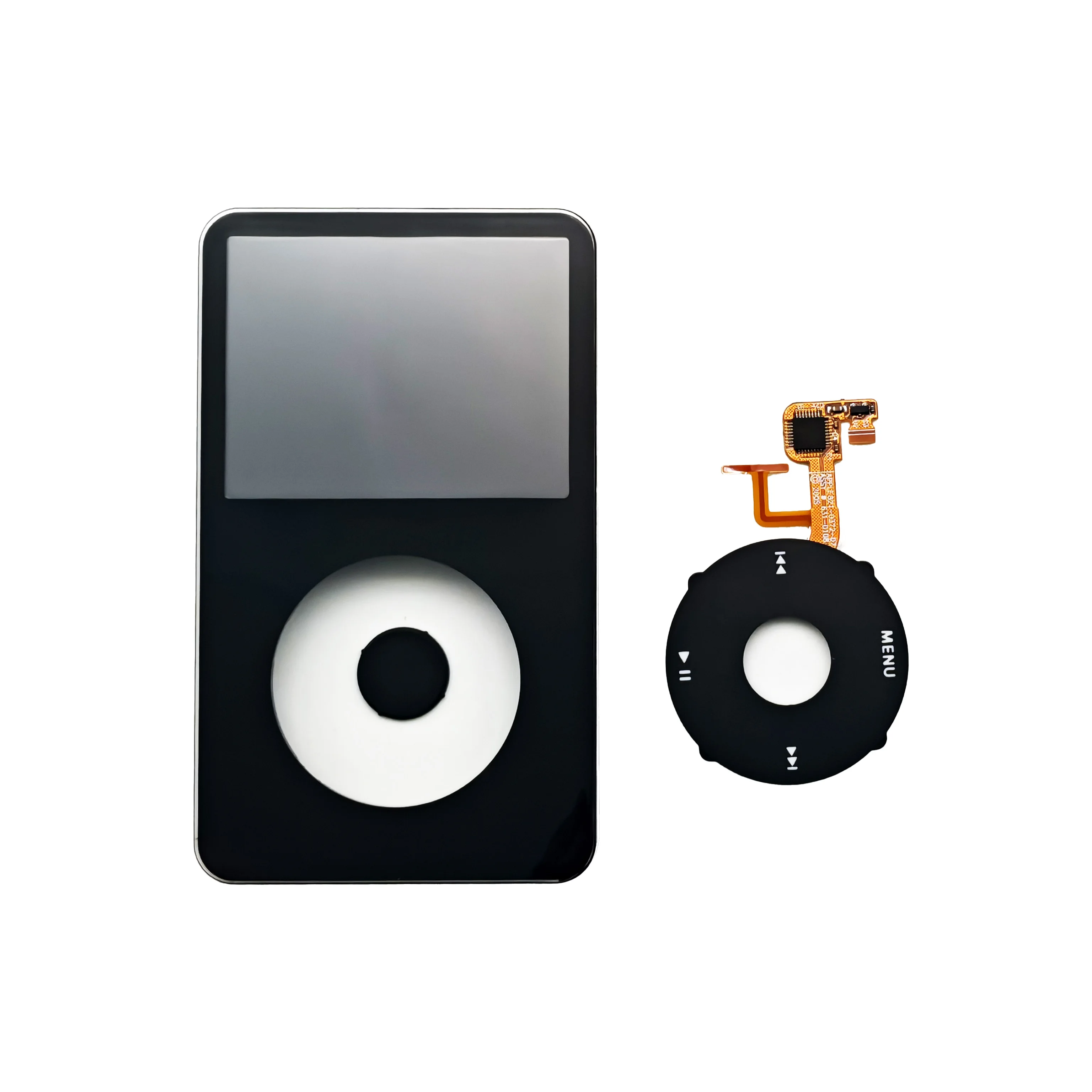 غطاء أمامي لجهاز iPod 5th Gen، غطاء مبيت متعدد الألوان مع عجلة النقر وزر مركزي لاستبدال iPod Video 30GB 60GB 80GB #6