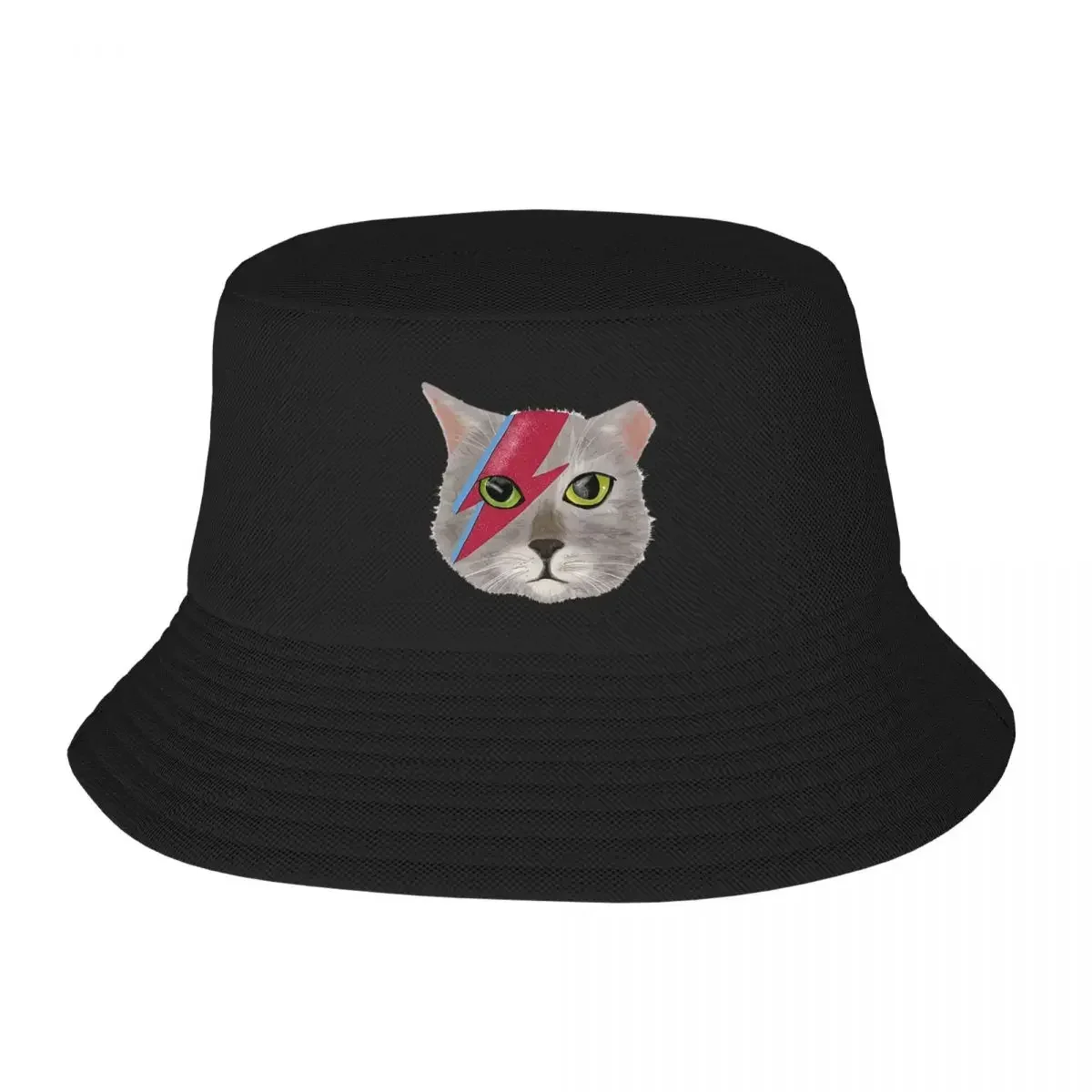 Ziggy Cat Bucket Hat Panama For Kids Bob Hats Autumn Fisherman Hats Summer Beach Fishing Unisex Caps