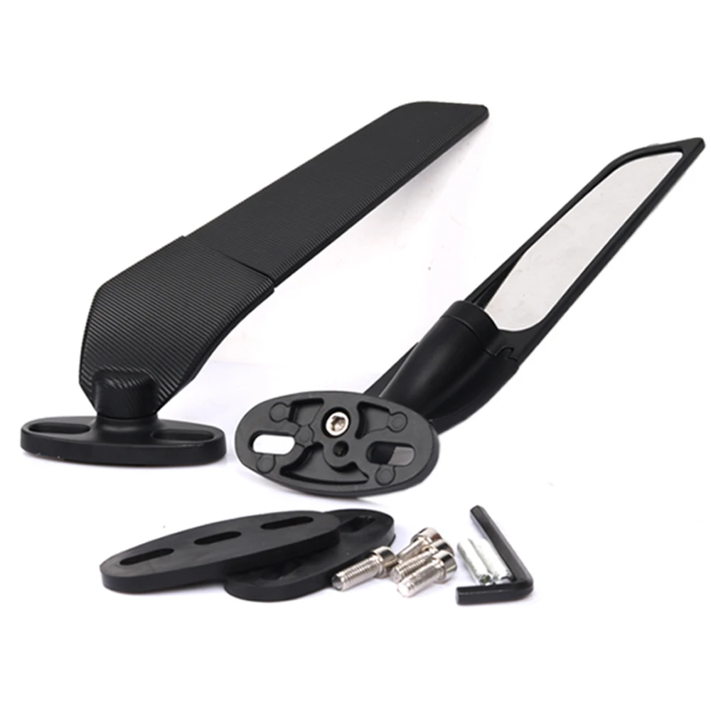 Motorcycle Accessories Adjustable Side-Mirror Wind Wing Side Rearview Reversing Mirror For Daytona 675 Ducati Panigale V2 V4S