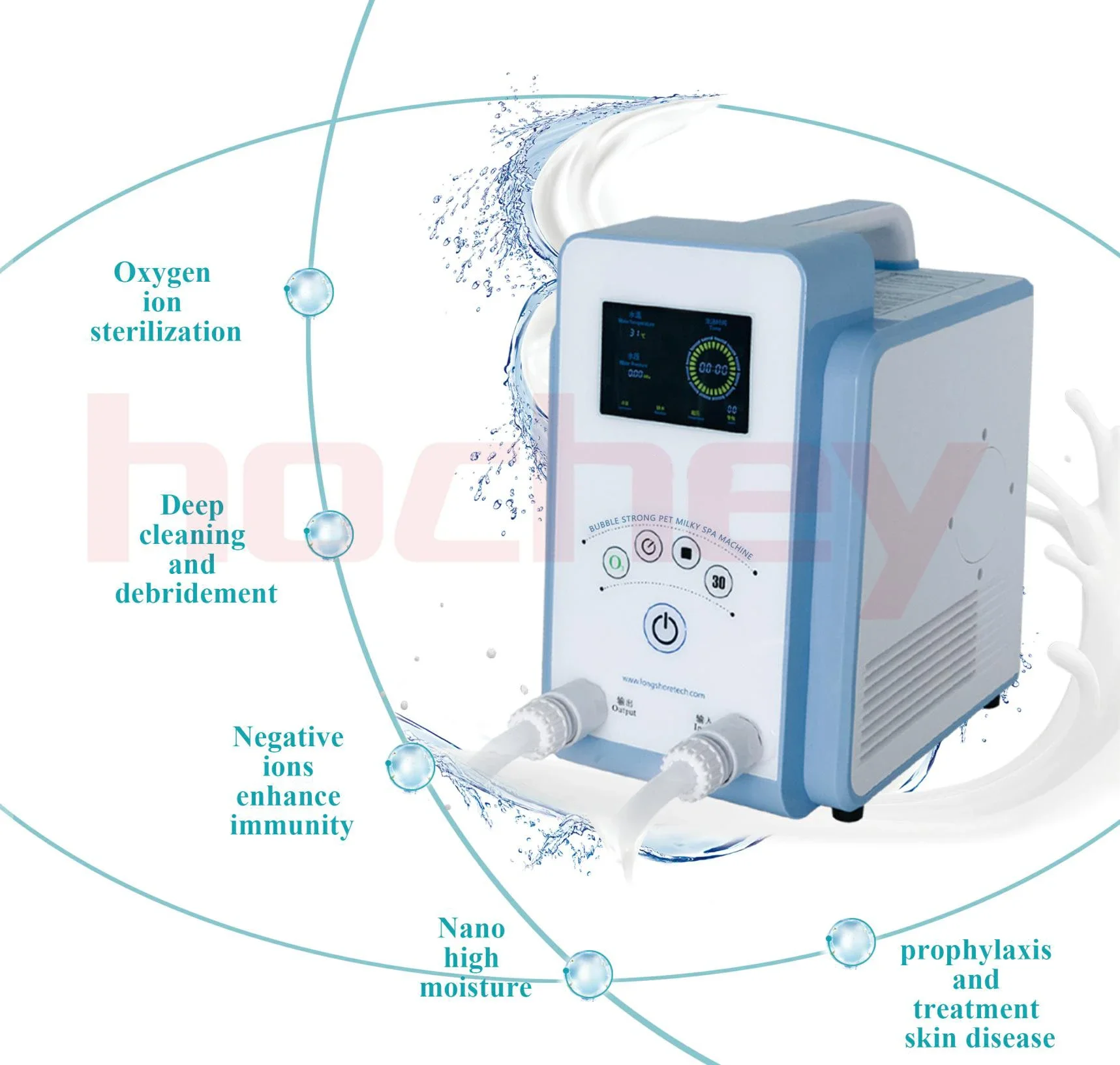 MT Medical Bubble Strong Nano Bubble Milky SPA Pet Fine Wash Machine