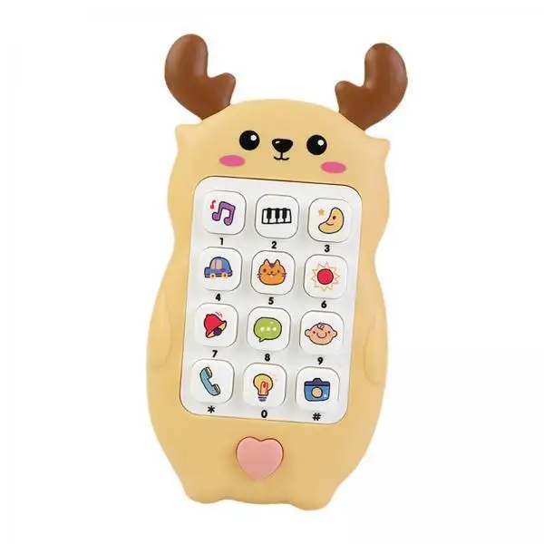 Interactive Electronic Learning Smartphone Toy for Children Activity Toddler Developmental Toys Educational for Ages 1-2 Years
