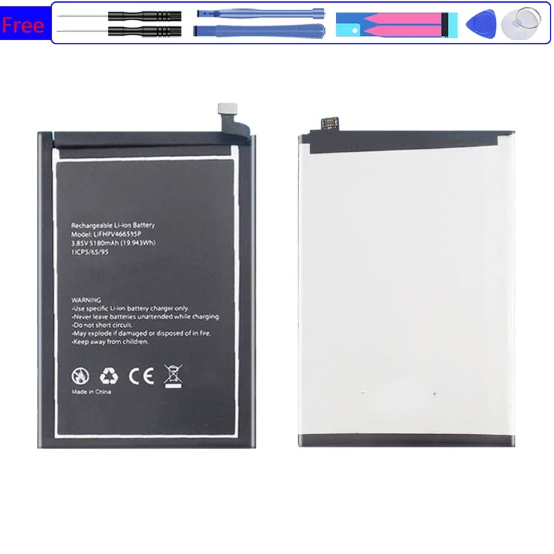 5180mAh Replacement Battery LIFHPV466595P for Blackview OSCAL C80 Portable Batteries for Cell Phones Warranty + Track Code