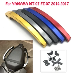 For Yamaha MT-07 FZ-07 MT07 FZ07 2014-2017 Motorcycle CNC Aluminum Rear Grab Bars Seat Pillion Passenger Rail Handle Armrest
