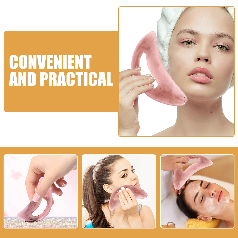 3 قطعة لوحة تدليك مكشطة الوجه للسبا الجسم الاسترخاء كشط أداة العناية بالبشرة روتين تدليك الوجه النساء الجمال #6