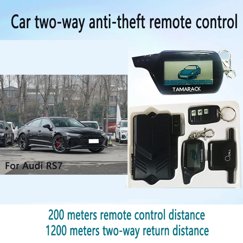 

For Audi RS7 car Dual Anti-theft multi-function remote control automatic sensing remote control set