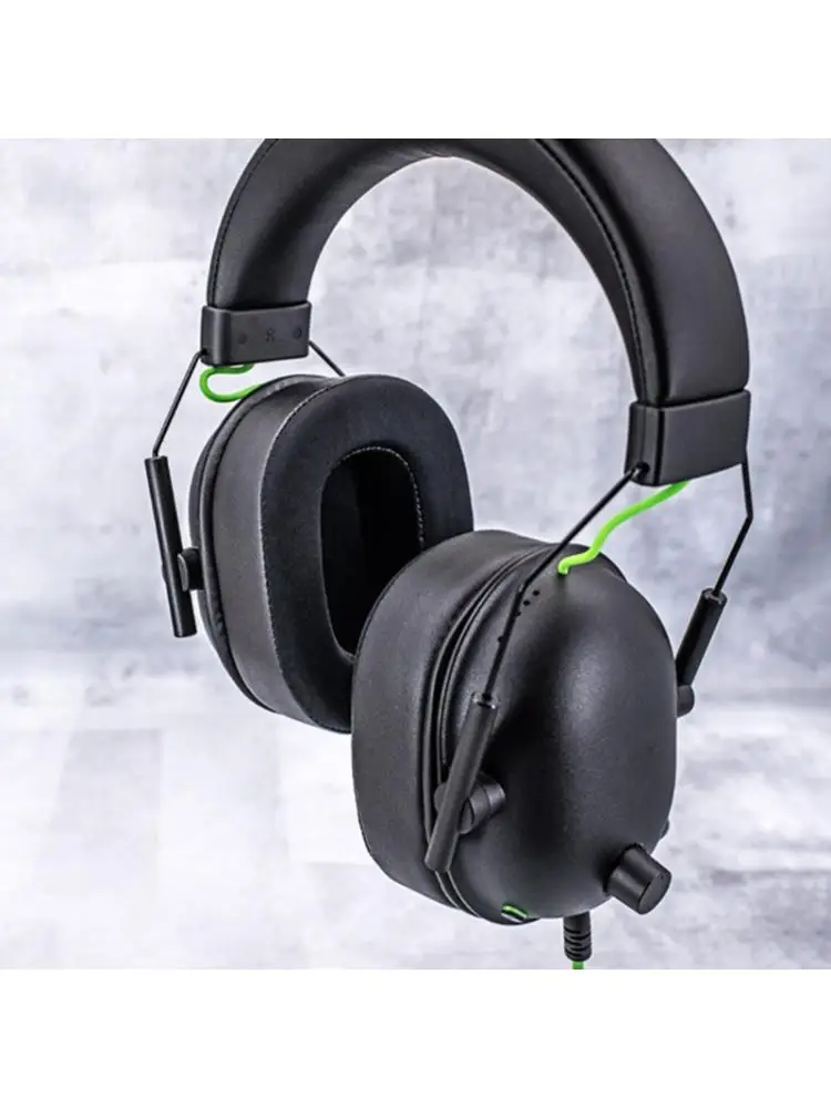 Blackshark V2 Cooling Gel Oorkussens Kussen Voor Razer Blackshark V2 Pro V2x Gaming Hoofdtelefoon Geïntegreerde Kunststof Gesp