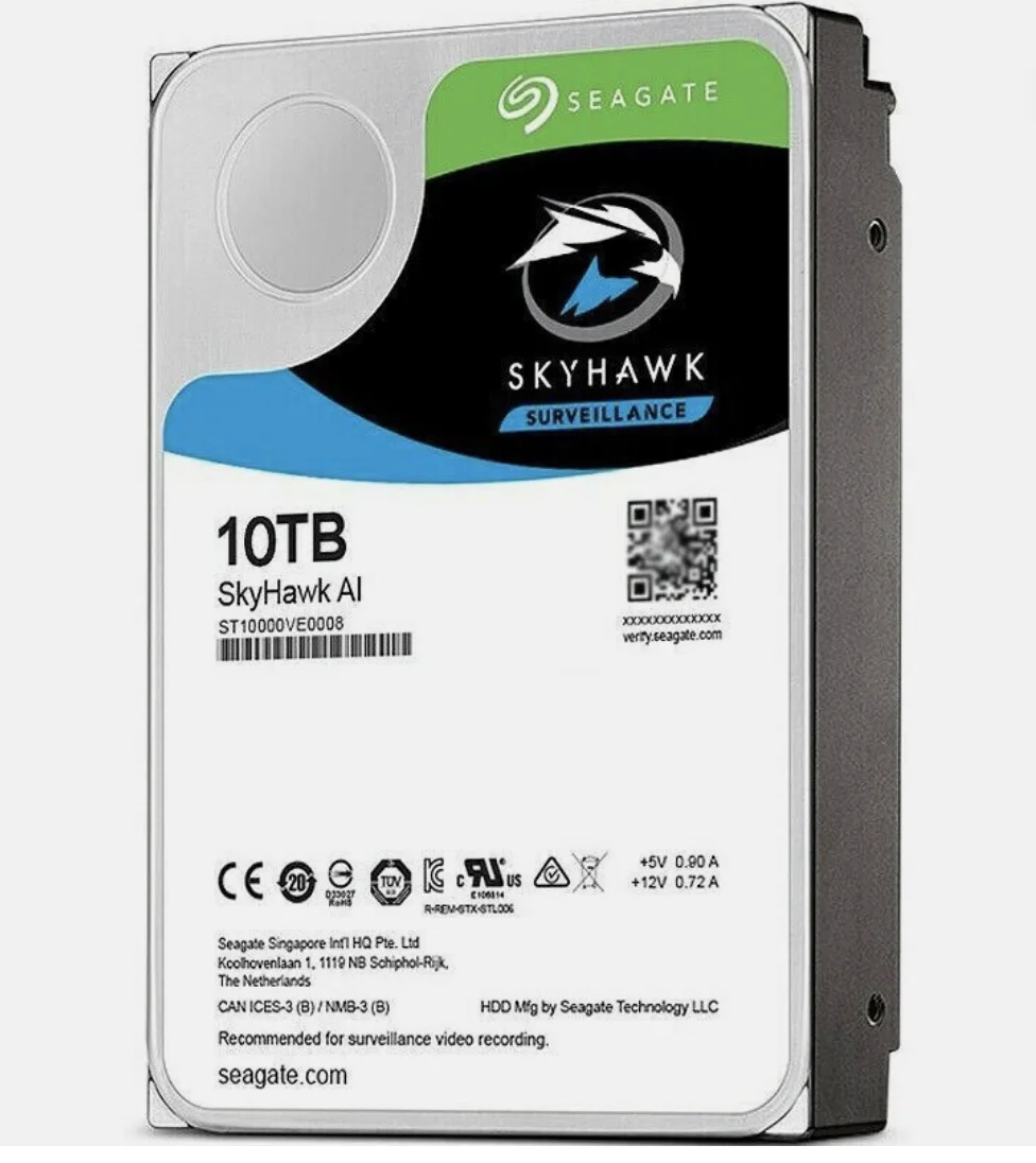 Для Seagate ST10000VE0008 SkyHawk AI 10 ТБ SATA 6,0 Гбит/с 3,5 