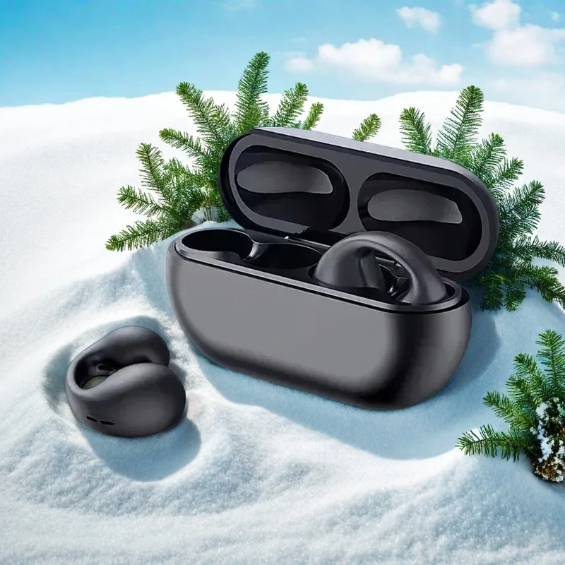 New Original T75 Bone Conduction Wireless Bluetooth 5.3 Headphones Sports Earphones HiFi Sound TWS Headset