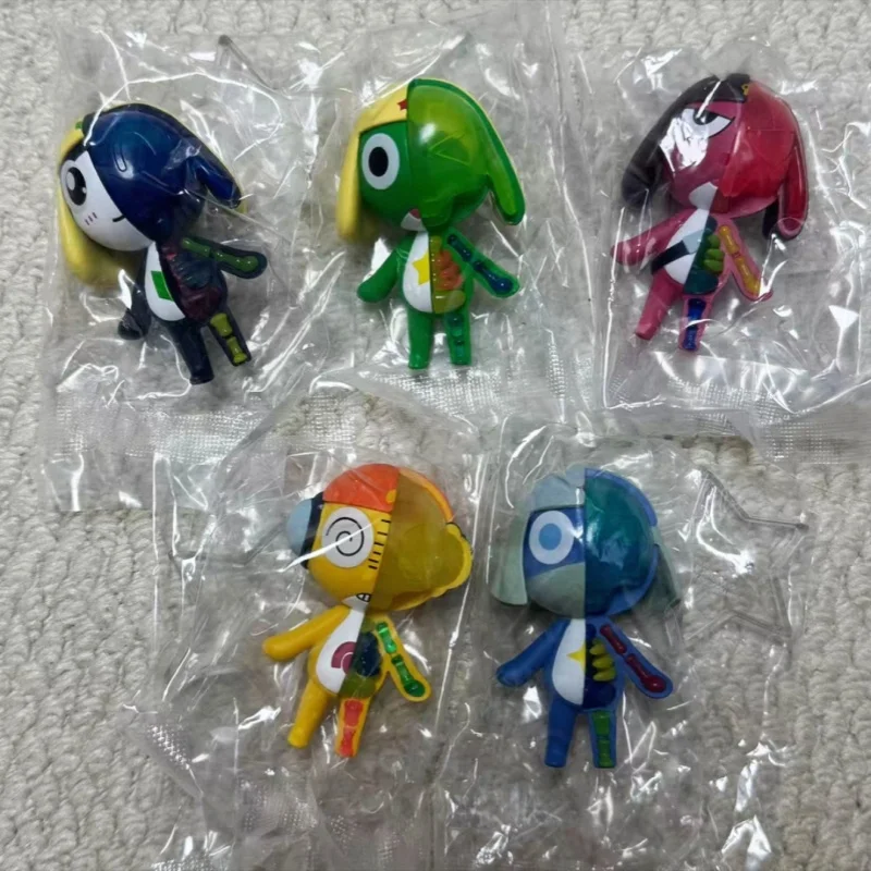 In Stock Bandai Keroro-Gunso Half Anatomy Figure Gashapon Cartoon Collectible Ornament Anime Character Display Decoration Fans