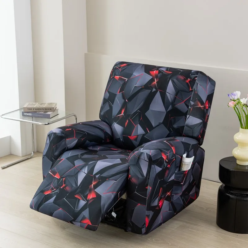 Neuer 1/2/3-Sitzer-Relaxsesselbezug, dehnbarer Sofabezug für Relaxsessel, Sesselbezug für Kinder, Haustiere, Hunde und Katzen – Detail 1