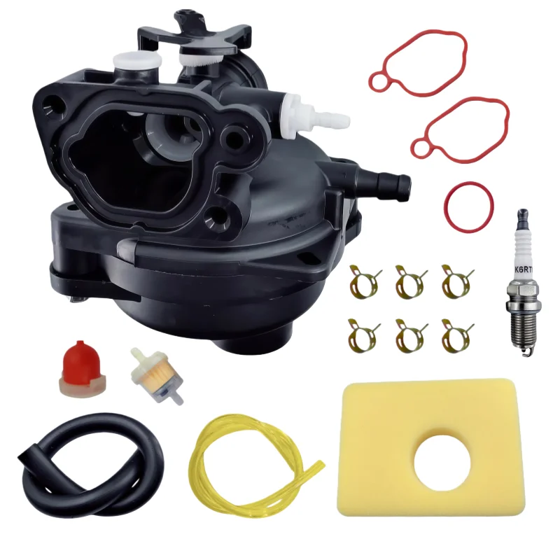 

799583 Carburetor Kit Compatible with Briggs and Stratton 590556 591109 500E 550E 550EX 08P500 08P502 09P602 09P702 Lawnmower