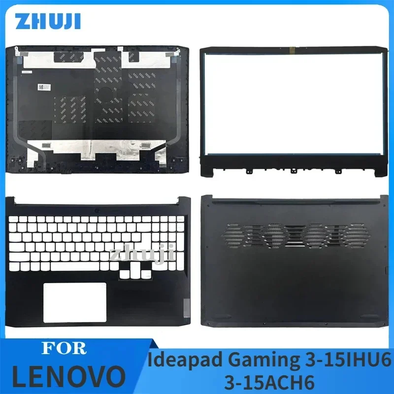 

New For Lenovo Ideapad Gaming 3-15IHU6 3-15ACH6 Laptop LCD Back Top Cover Front Bezel Palmrest Upper Bottom Case