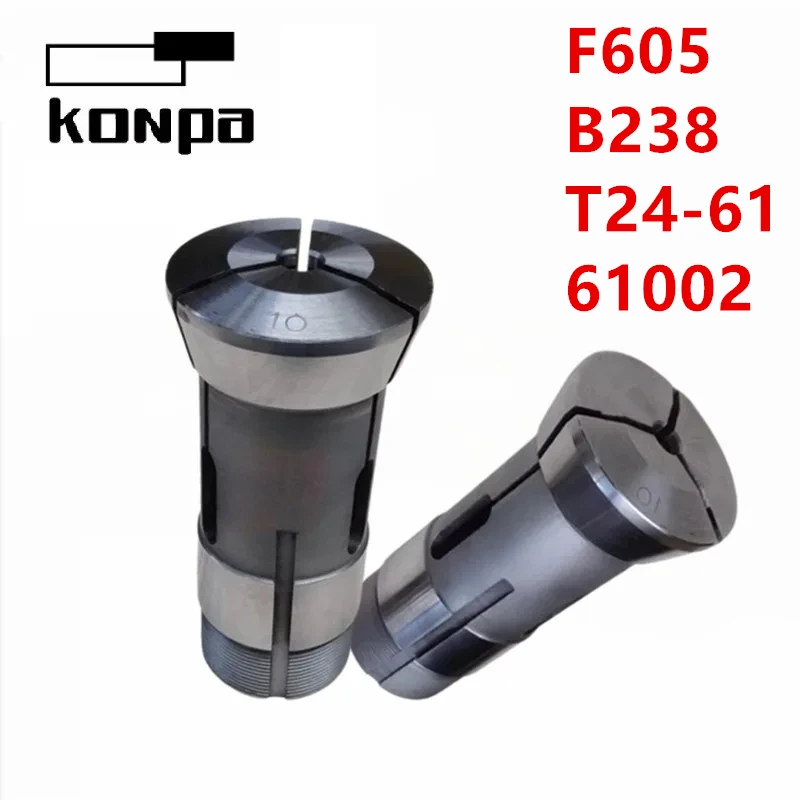 F605 Adjustable Guide Bushes CNC Automatic Lathe 605 B238 T24-61 61002 201 Guide Sleeve Workpiece Guidance Collet Chuck