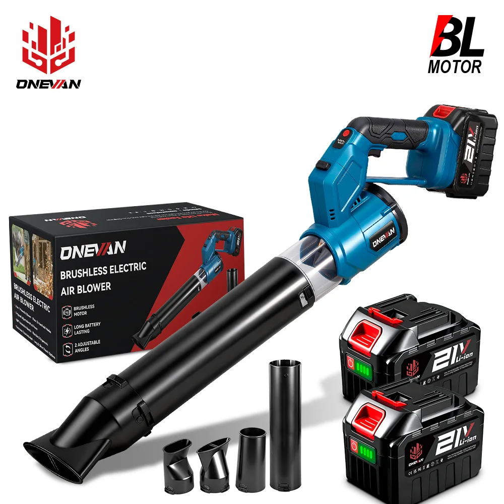 2in1 Bürstenlosen Elektrischen Luft Gebläse 38000RPM Turbo Gebläse Fan Handheld Blatt Staubsauger Blasen Werkzeug Für Makita 18V batterie Pin