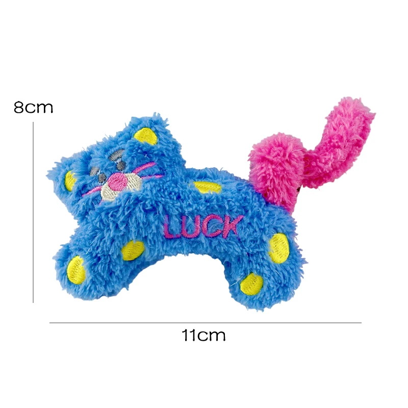 1pc novidade criativo bonito gatinho de pelúcia boneca pingente diy kawaii mochila decoração acessórios presentes engraçado saco charme presente da menina