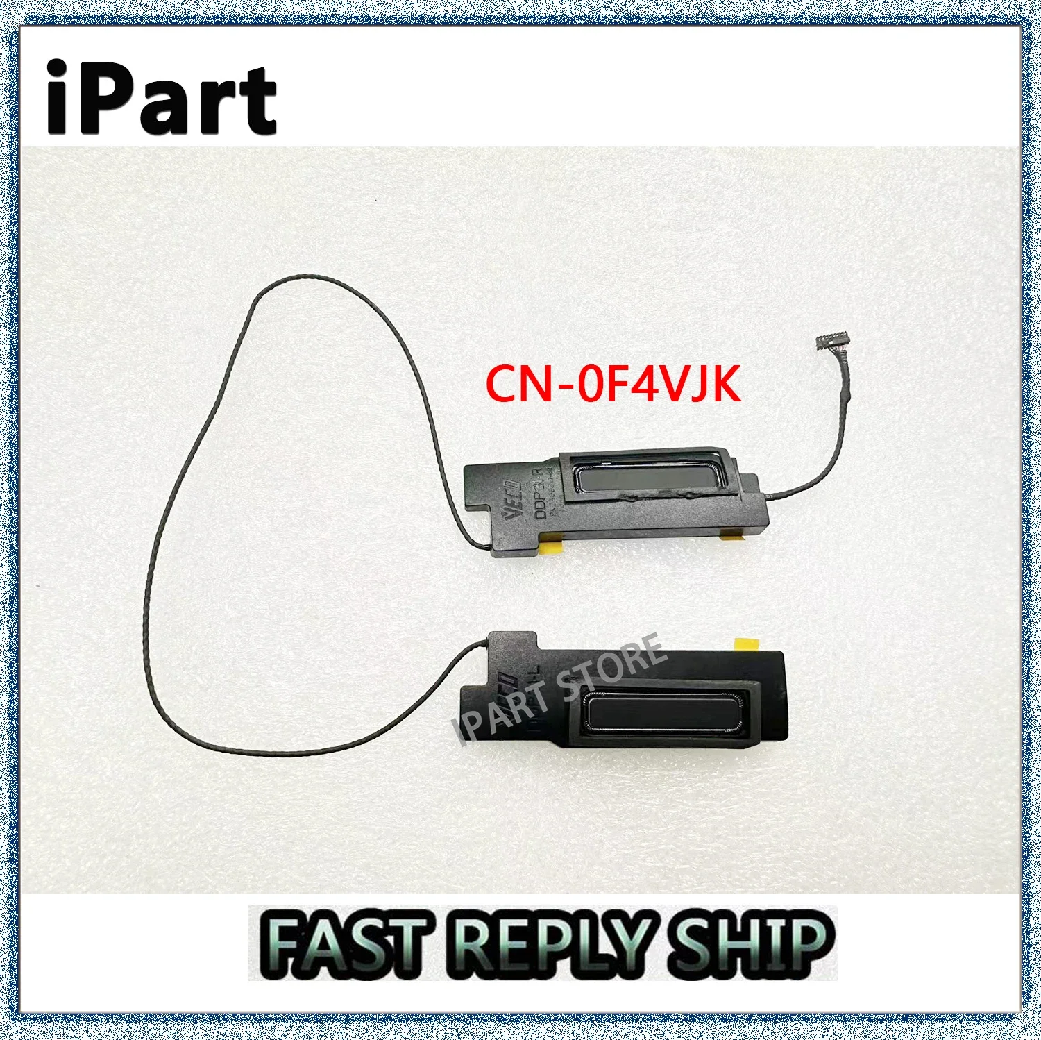 

For DELL XPS 13 7390 9310 2-in-1 Laptop Speaker Left+Right CN-0F4VJK 0F4VJK F4VJK