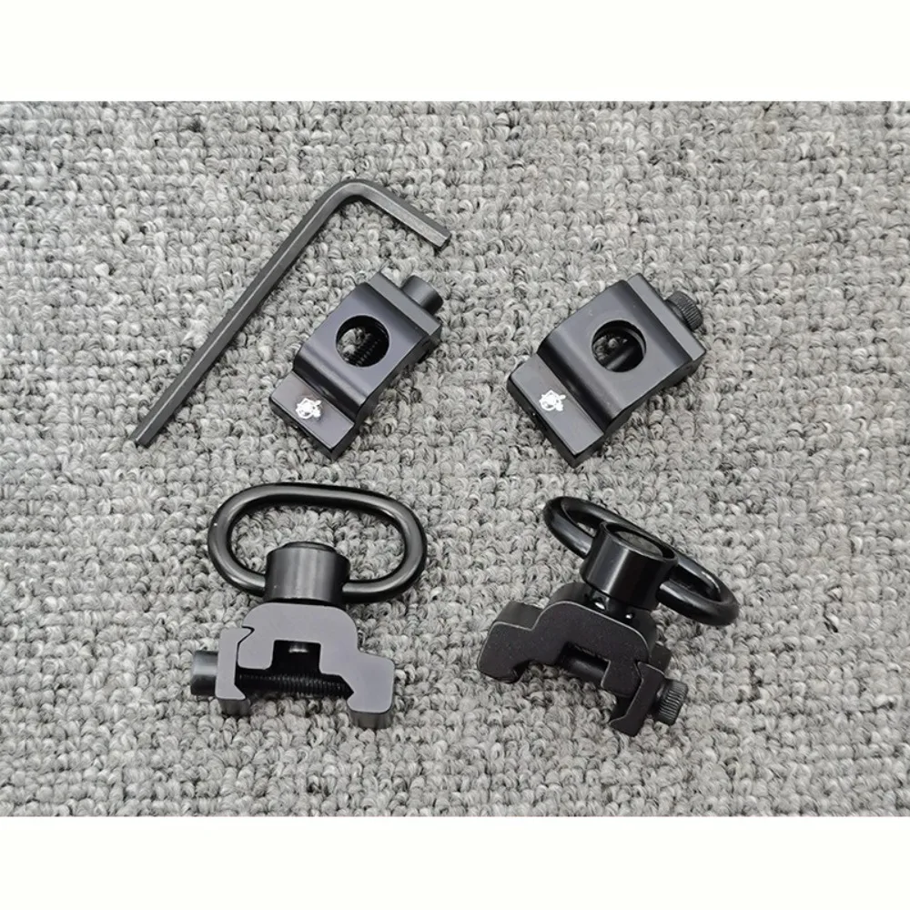 

Accessories CNC Metal Strap 20mm Rail Buckle Quick Release QD Strap Buckle 416 Toy Model