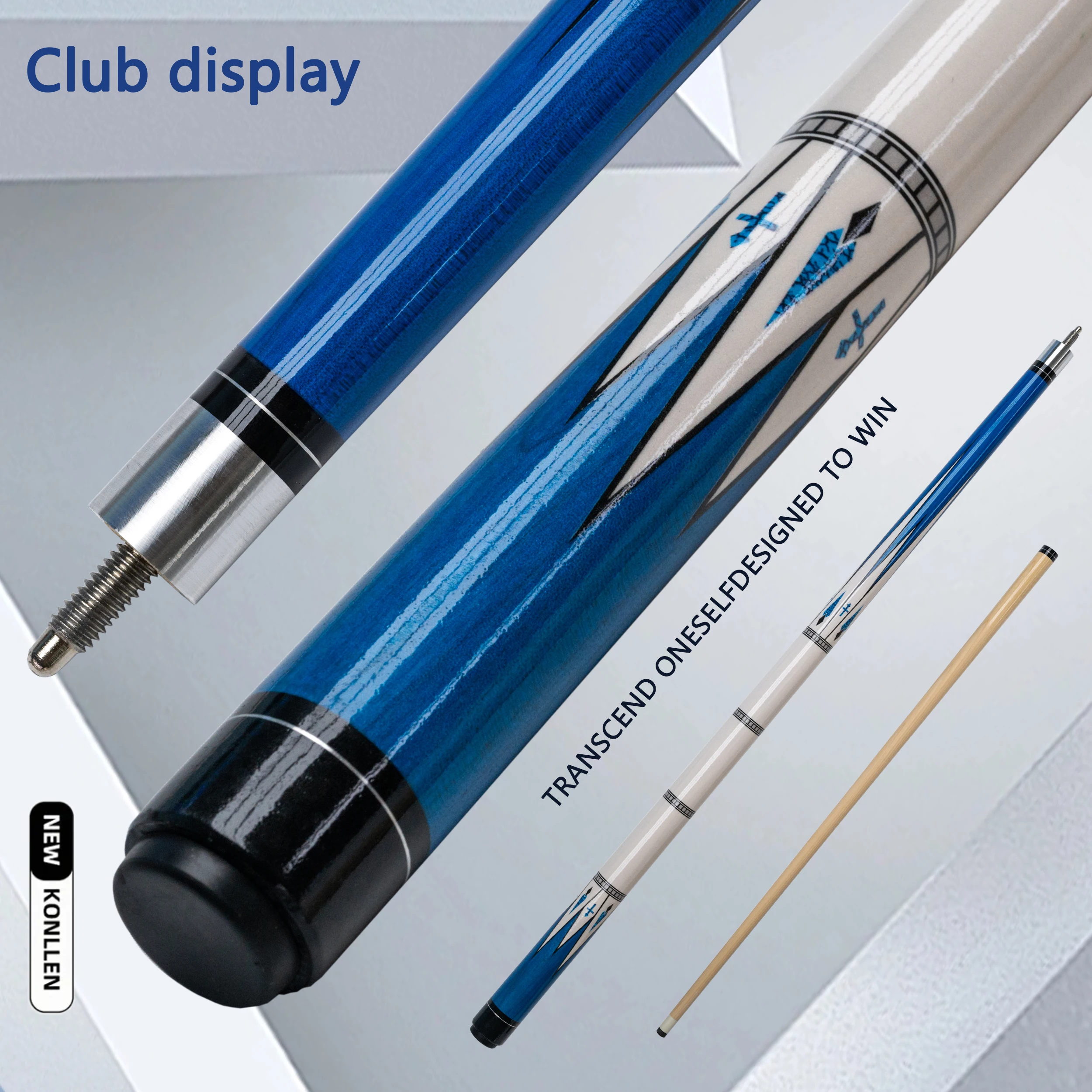 

Premium Maple Billiard Cue for American Nine-Ball and British Snooker - Exquisite Design, Precision Striking, Superior Hardness