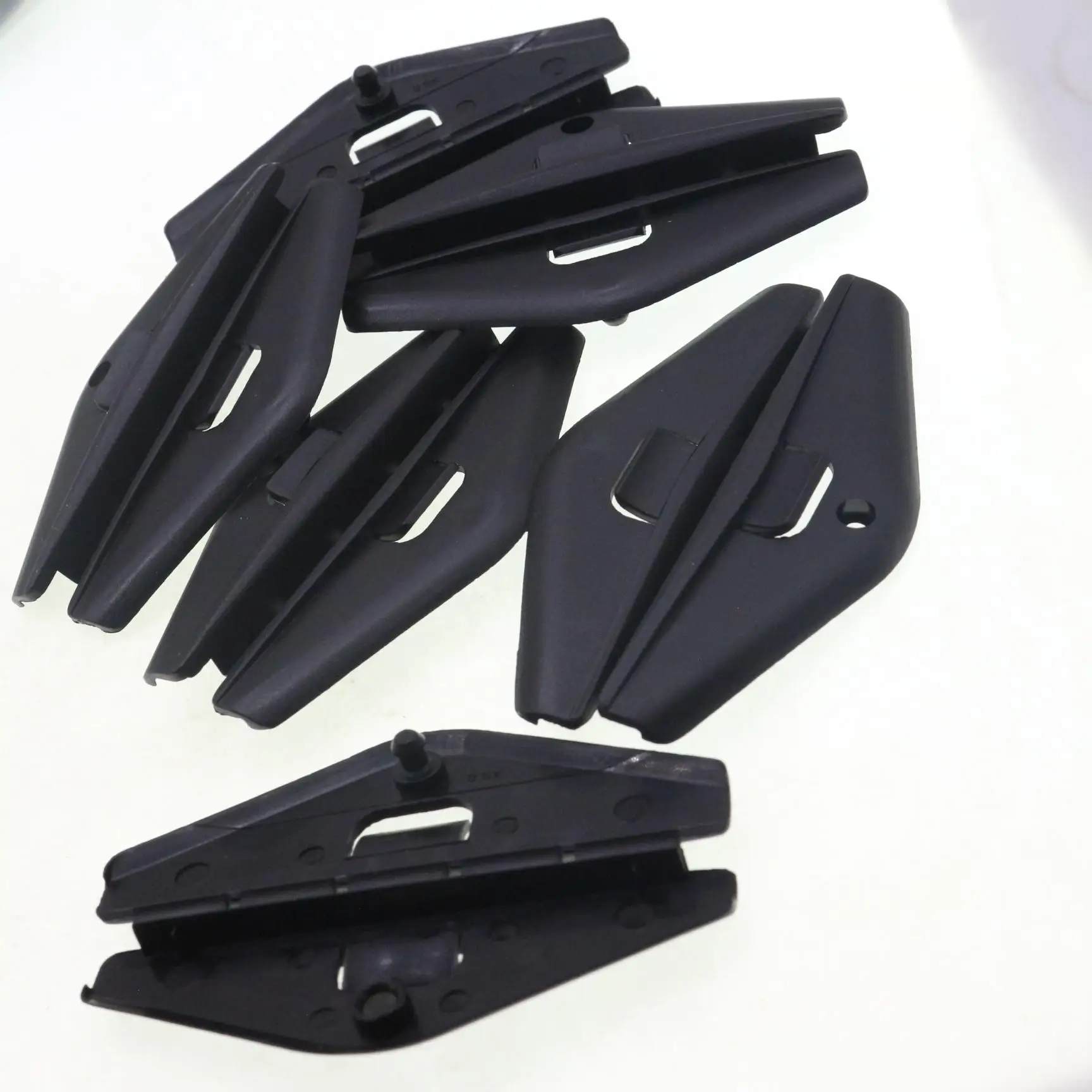 

10 Pcs Front Door Window Guide Clip Black Nylon For Buick Electra LeSabre Park Ave Cadillac Fleetwood DeVille Oldsmobile Pontiac
