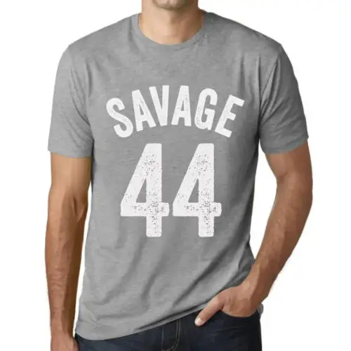 Heren Grafisch T-Shirt Wilde 44 – Savage 44 – Cadeau voor 44ste Verjaardag 44ste