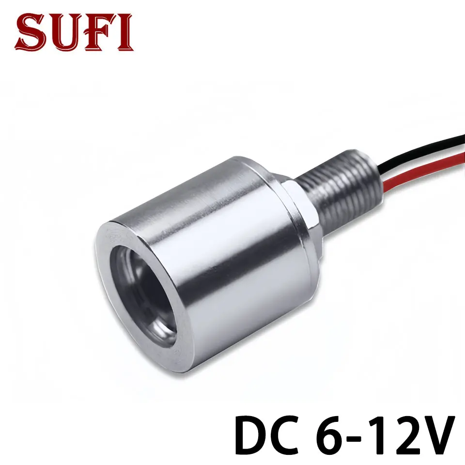DC6-12v Spotlight 1W 3W Lamp Beads With Lens LED Bulb Battery Small Spotlight Lamp Holder Modeling Light Source