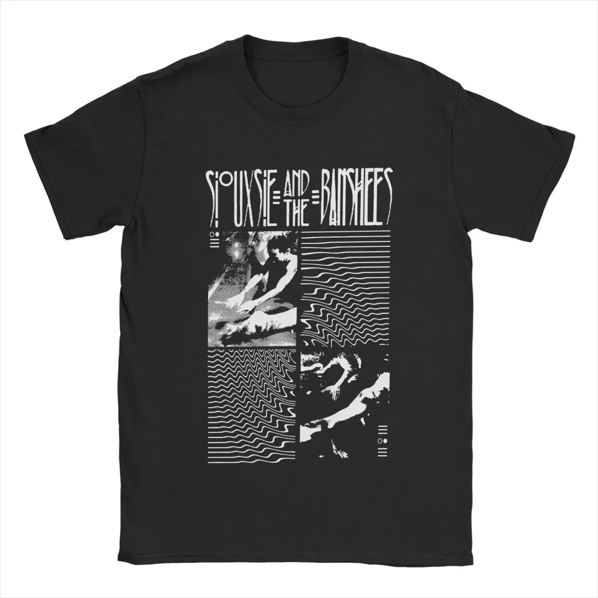 تي شيرتات Siouxsie و Banshees ، ملابس شارع ، أكمام قصيرة ، قطن ، كبير الحجم ، موضة متعددة الاستخدامات ، قمم haraguku ، رجال ونساء #1