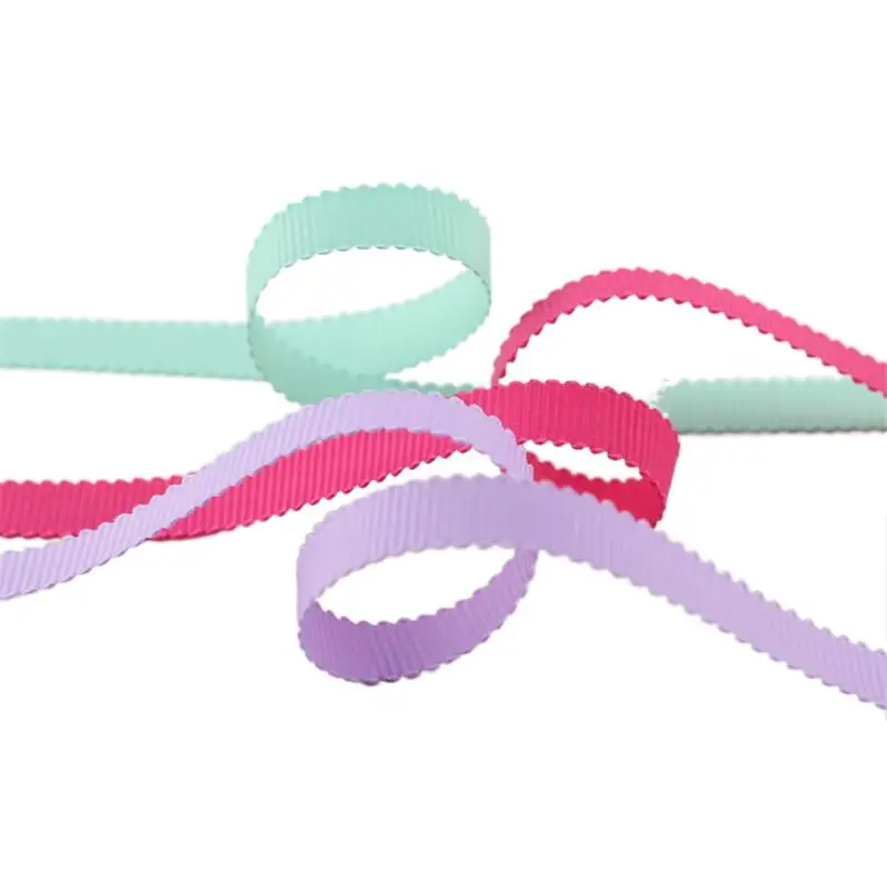 5yards/lot 10/12/16/20mm Pinkycolor Cotton Ribbon