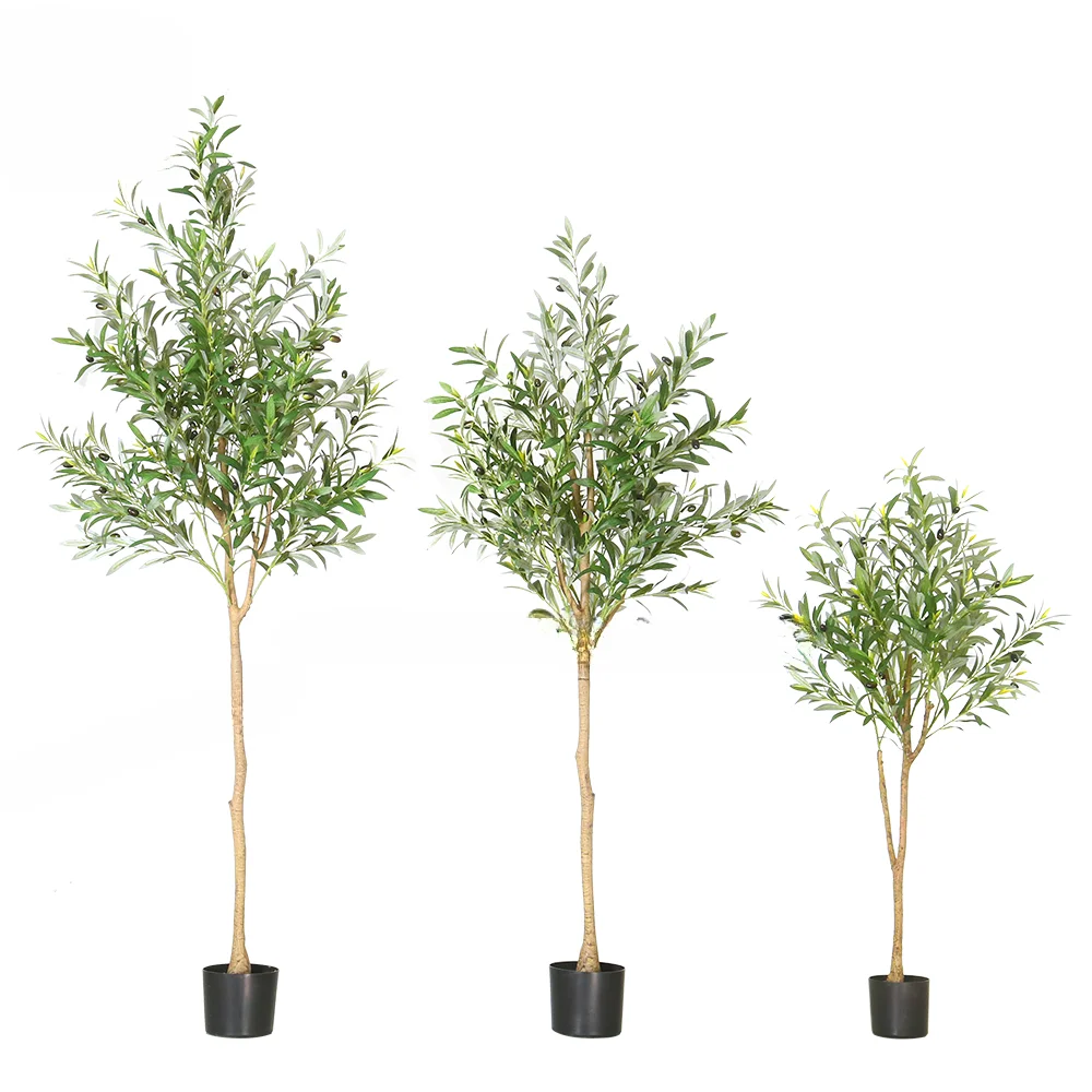 Nearly Natural Artificial Indoor Decorative Olive Tree Artificial trees for sale Artificial fruit tree