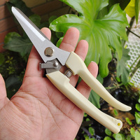 Stainless Steel Garden Pruner Scissors Pruning Tree Fruit Graft Planting Branch Garden Branch Cutting Sharp Garden Hand Tools