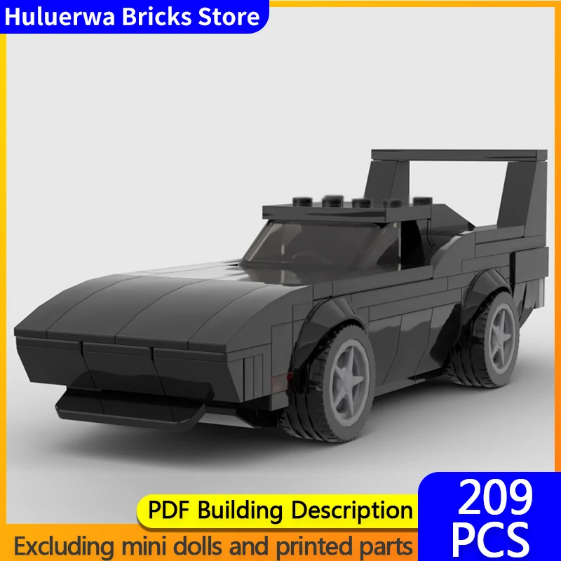 

Модель скоростного гоночного автомобиля MOC, строительные кирпичи, суперптица, ретро мускулистый автомобиль, модульная технология, детский праздничный подарок, сборный игрушечный костюм