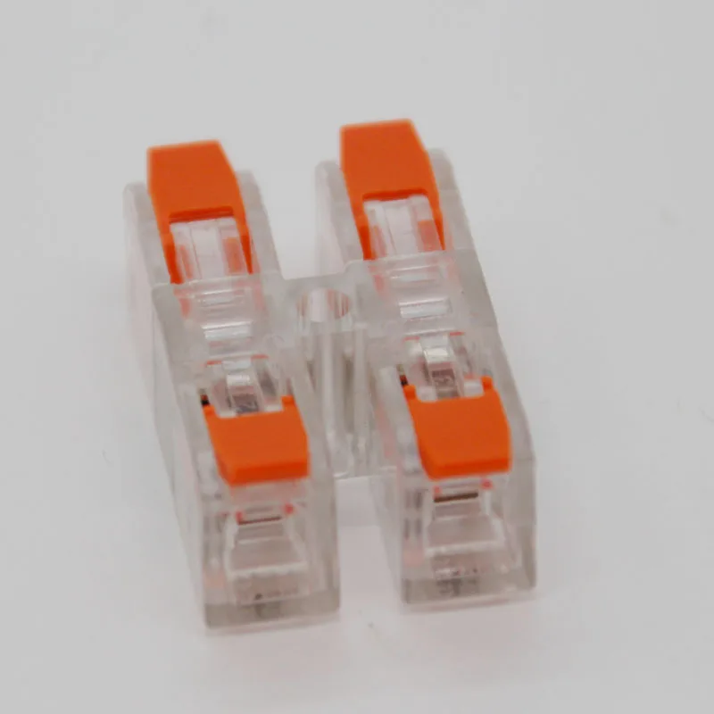 Connector Terminal Blocks Fast Cable Terminals Crimp Push-type Multiple-in Multiple-Outlet Wire Docking LED Terminals
