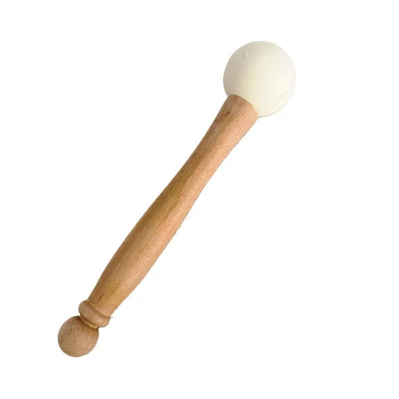 For Sound Bowl Percussion Set, Sheepskin Stick, Rubber Base O-ring, Silicone Pad, Crystal Bowl Universal