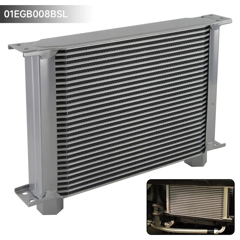 

Universal Transmission British 28 Row Engine AN10 7/8-14 Female Oil Cooler Silver For gti mk7