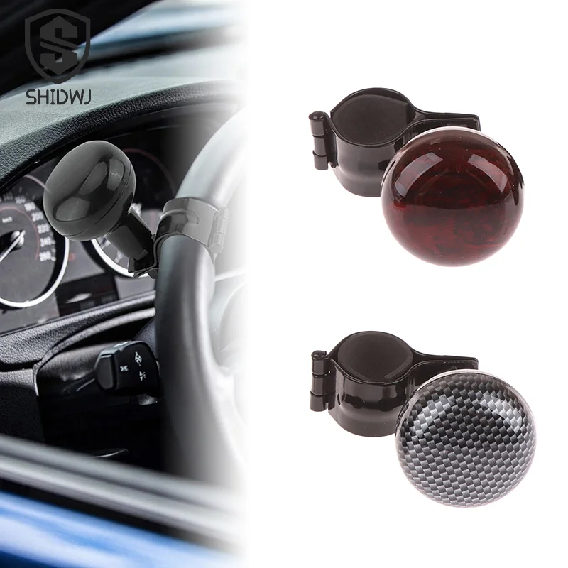 

Universal Car Anti Slip Steering Wheel Knob Heavy Duty Spinner Handle Ball Cover Handles Booster Grip Protective Auxiliary Balls
