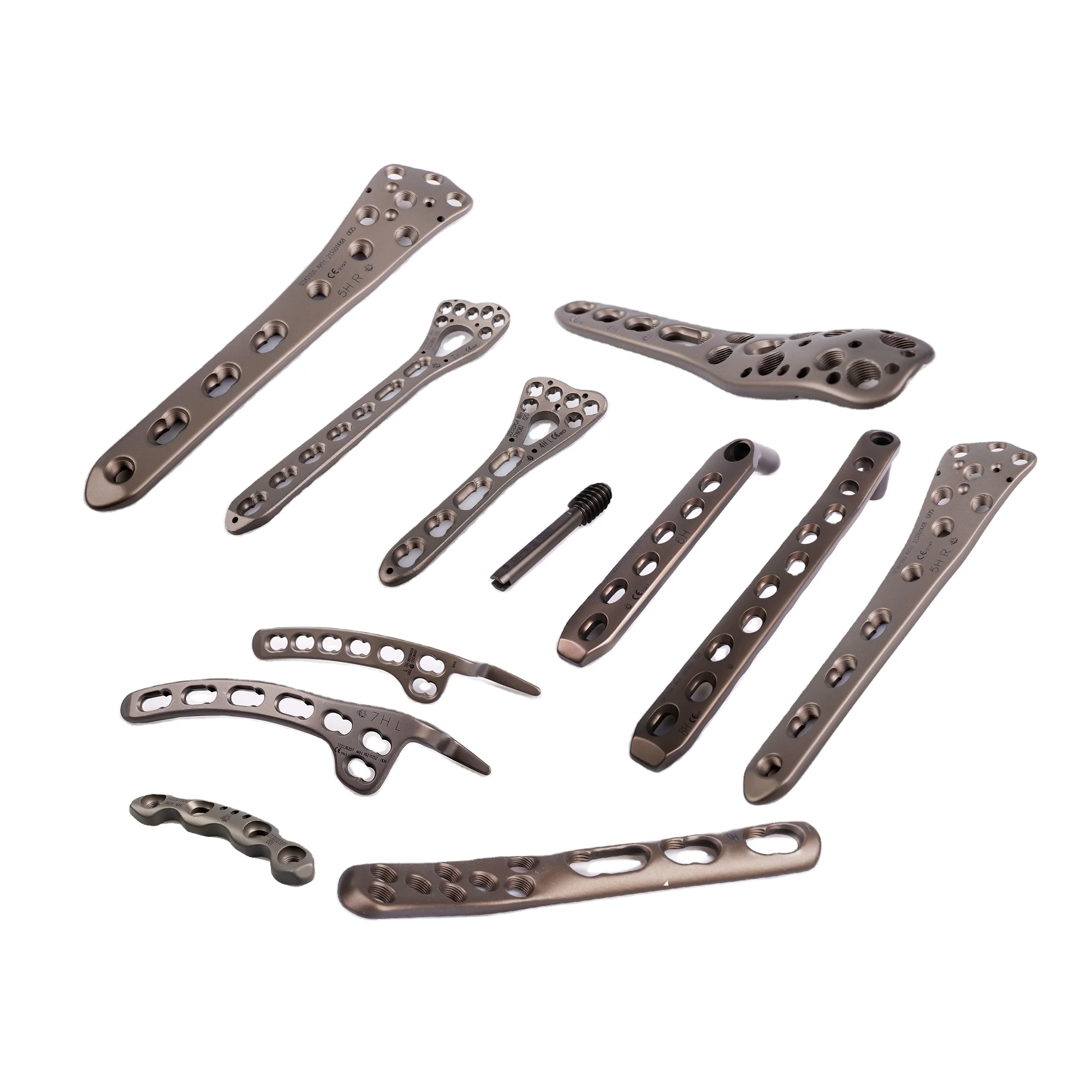 CANWELL Medical Orthopedic Titanium Plates And Screws 3.5mm Locking Plate Fragment Locking Plate