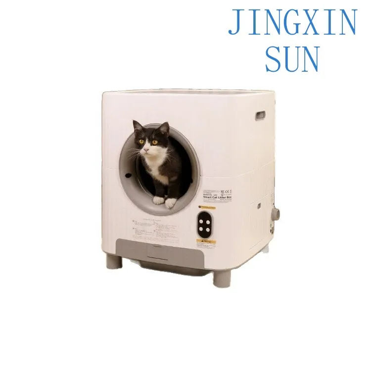 Popular new product intelligent cleaning automatic cat litter box ventilation and deodorization oversized cat toilet