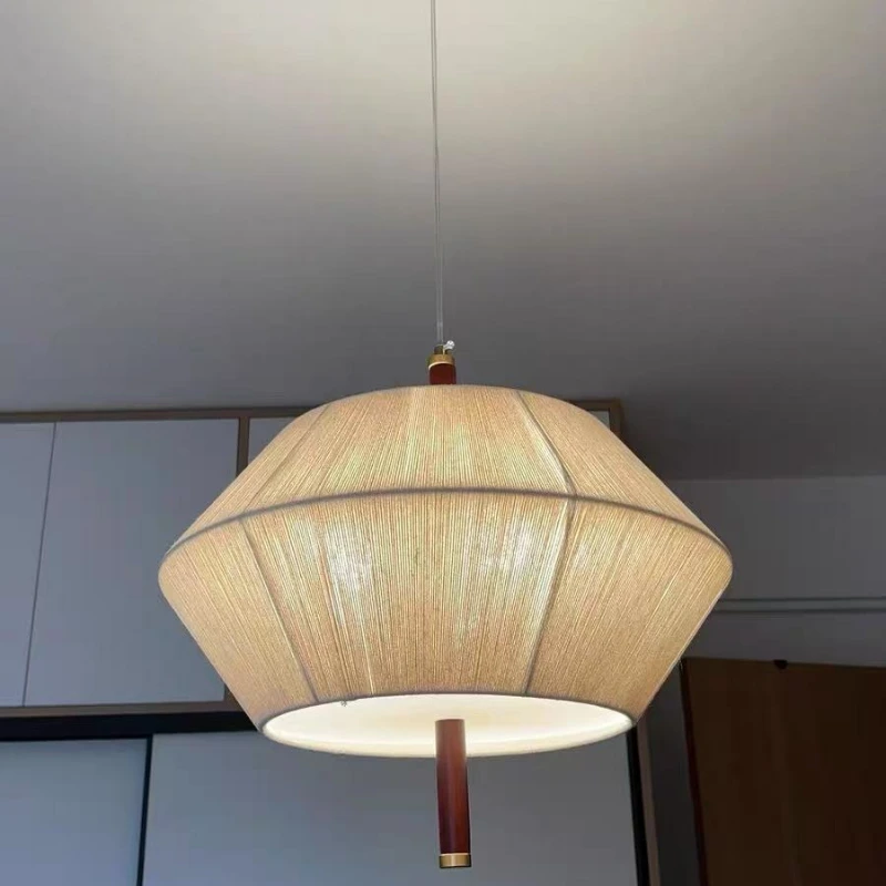 Wabi Sabi Minimalist Japandi Pendant Lamp For Dining Room Bedroom Living Room Reception Studio