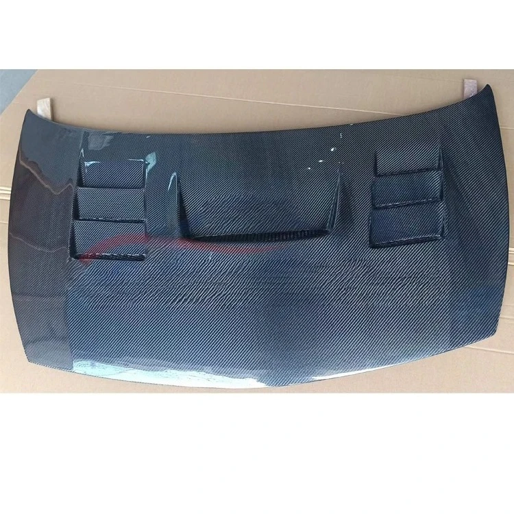 لهوندا سيفيك FD2 2006-2010 I-ngs نمط ألياف الكربون بونيه هود الكربون مغرفة غطاء محرك السيارة بوديكيت