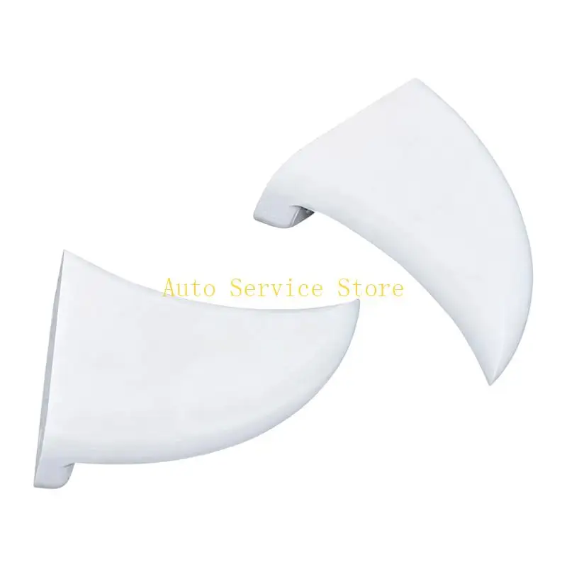 462A 2Pcs Customizable Front Grill Teeth Stickers For Cars Trucks Universal Day Night Visibility Front Bumper Decors