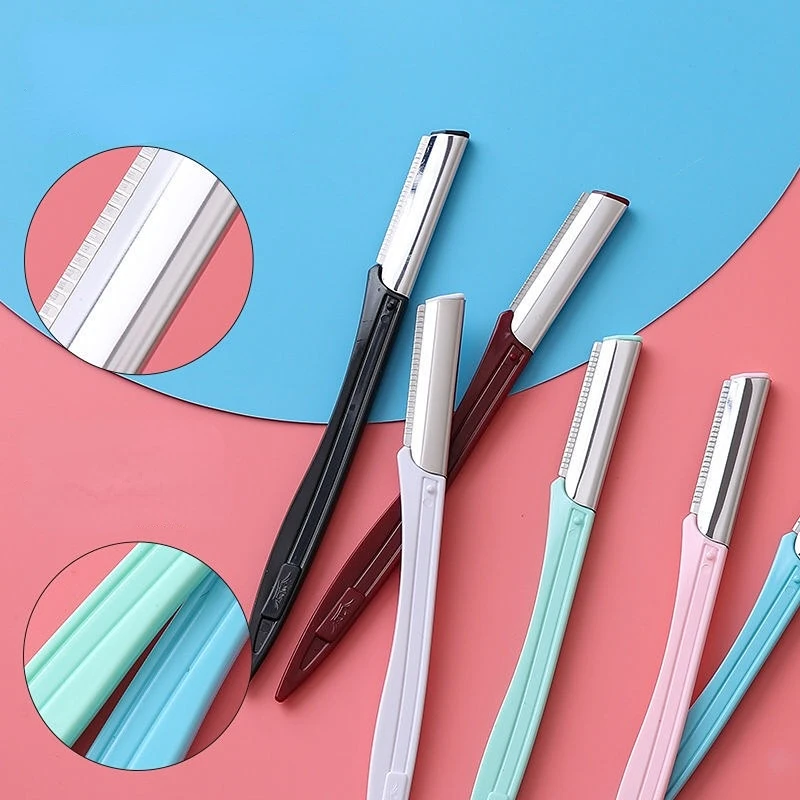Karsyngirl 3/5/7Pc Eyebrow Razor Multipurpose Exfoliating Makeup Tool Eye Brow Knife Face Hair Removal Blade Shaver