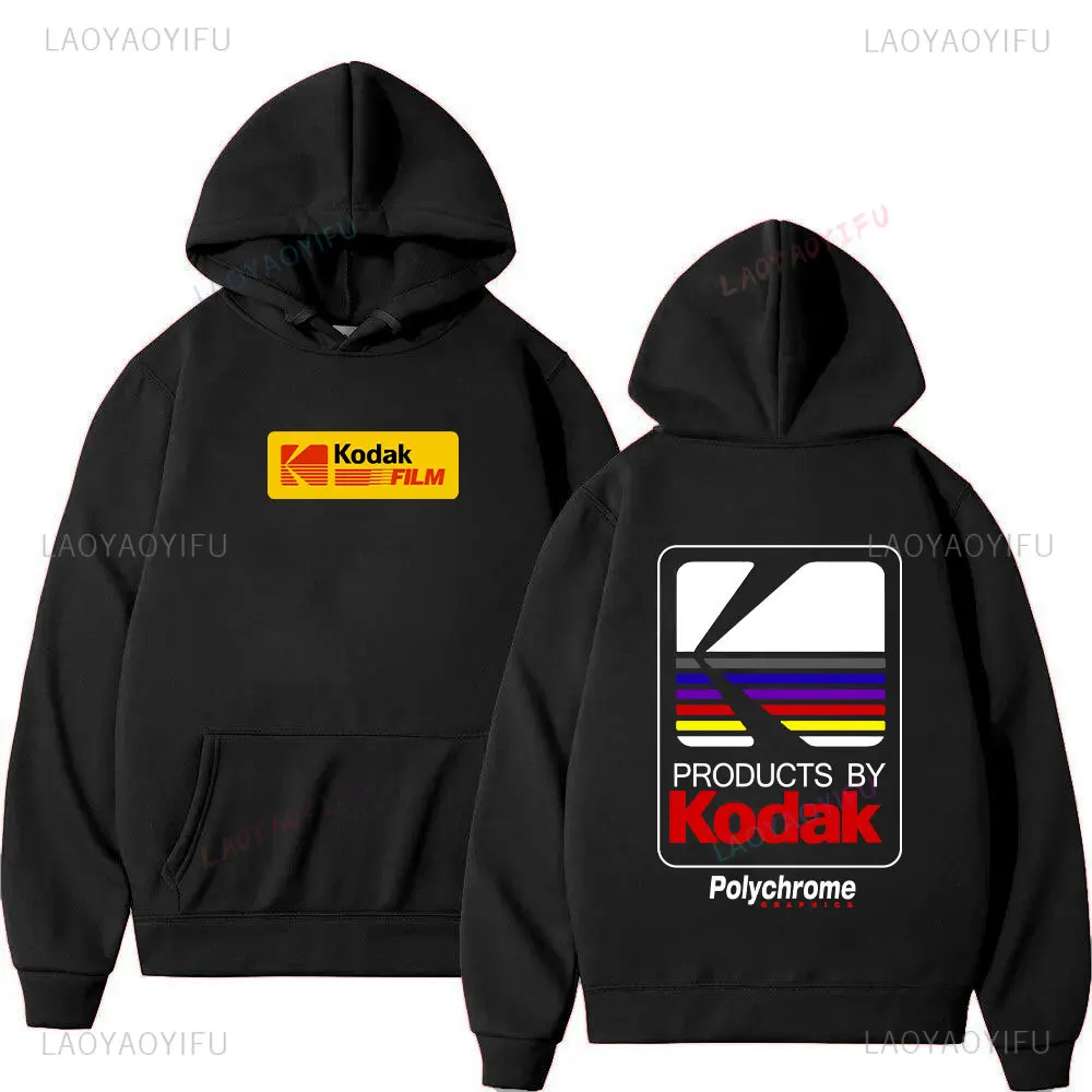 Fashion Kodak Men's Hoodie Harajuku Streetwear Men's Women's Sweatshirt Price Reduction New Kodak Hot Selling Hoodies