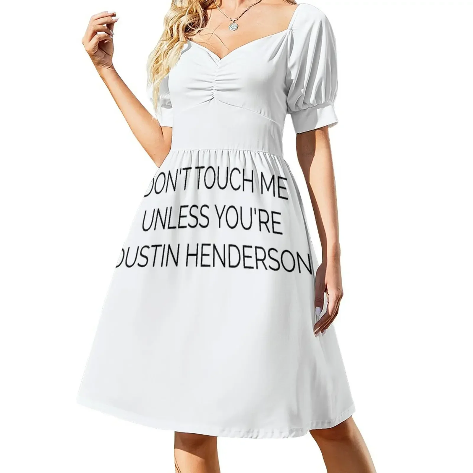 

Don't Touch Me Unless You're: DUSTIN HENDERSON Sleeveless Dress women dress Women's evening dress