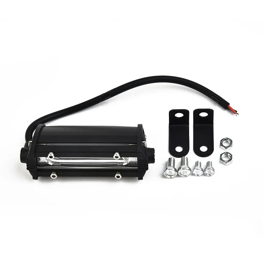 

COB 9W Off-road Car Trunk LED Work Light Lamp Automobile Single Row DC12V-24V Car LED Light Bar With Bracket Screw Nut