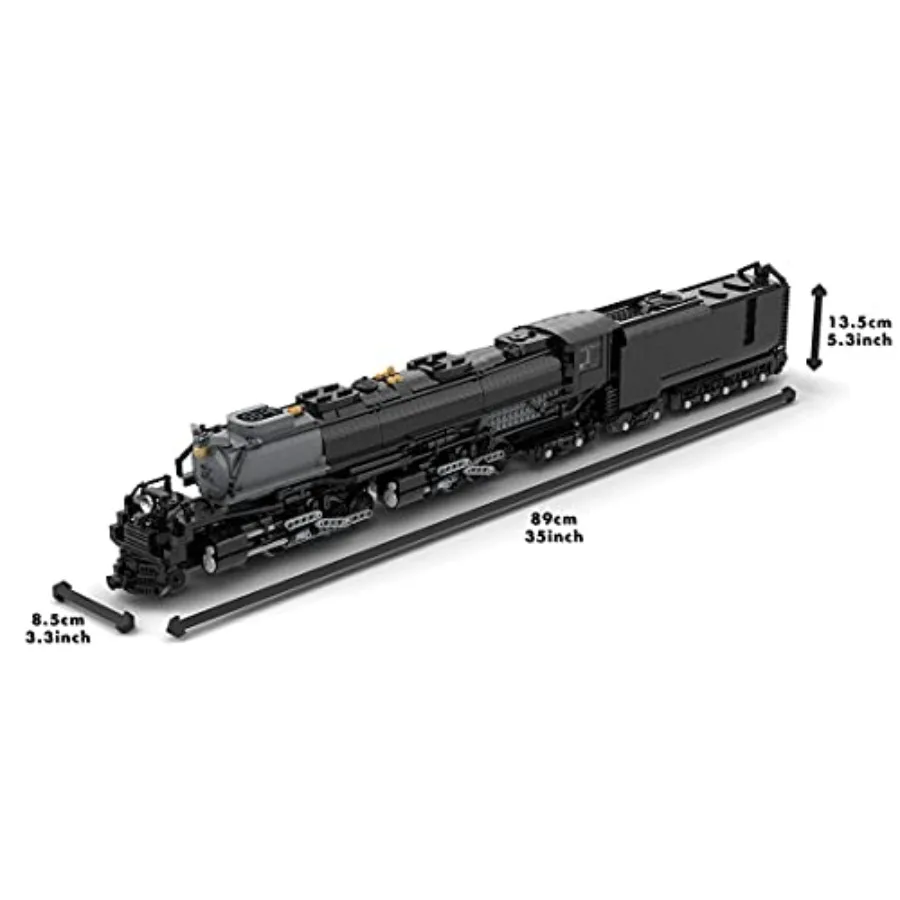 Technic Locomotive Model 1 40 Union Pacific 4014 Big Boy RC Train Building Sets and Engineering Toy for STEM Learning and Creat
