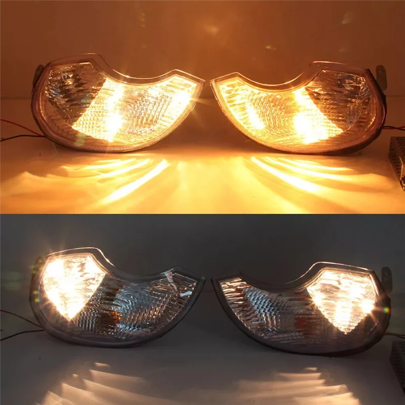 قسط 1 زوج الجبهة الضباب ضوء إشارة مصابيح الزاوية اليسار واليمين لشركة هيونداي تيراكان 2001-2006 92301-H1010 ، 92302-H1010 #5